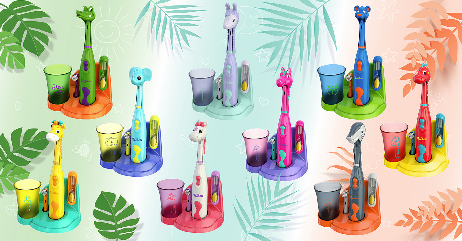 Brusheez® | Kids' Electric Toothbrush Set