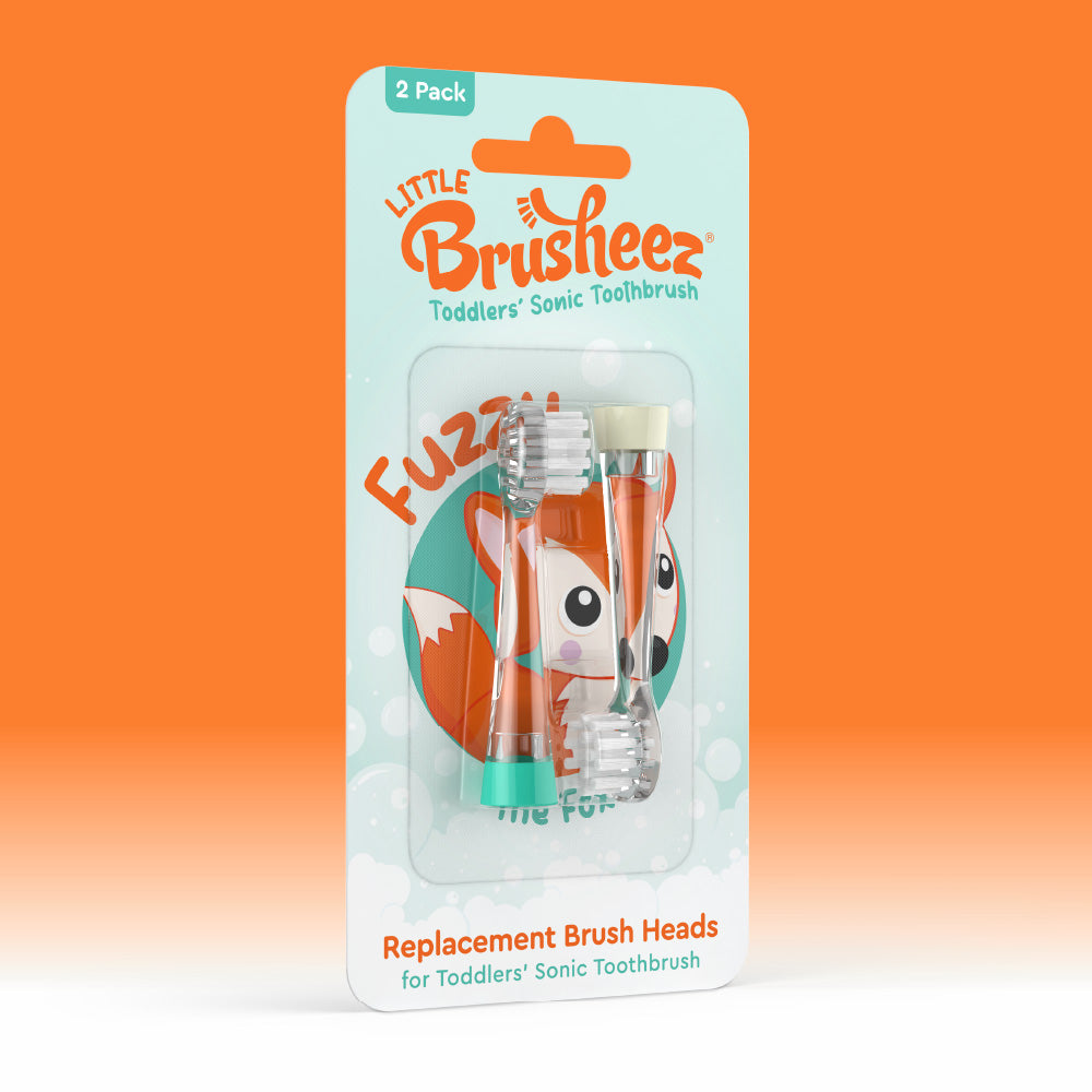 Little Brusheez® Toddlers’ 2-Pack Replacement Brush Heads - Fuzzy the Fox