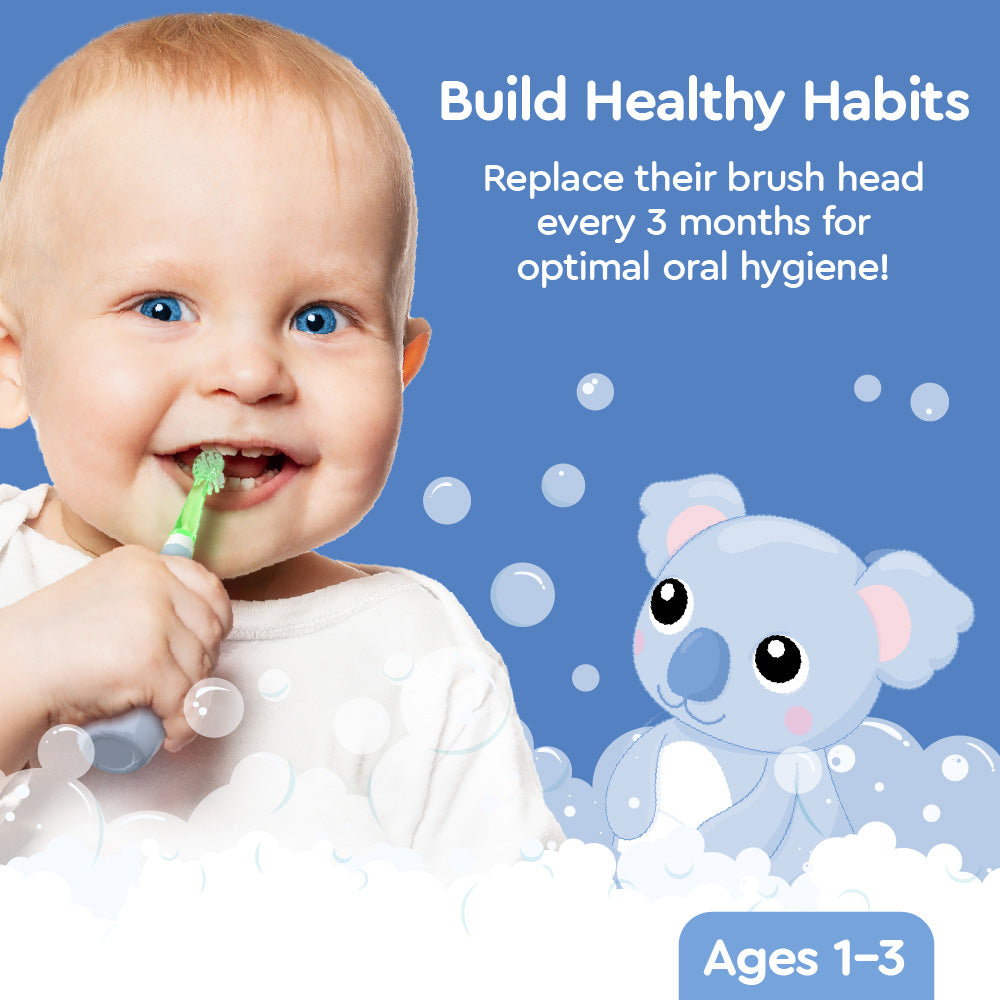 Little Brusheez® Toddlers’ 2-Pack Replacement Brush Heads - Kiwi the Koala