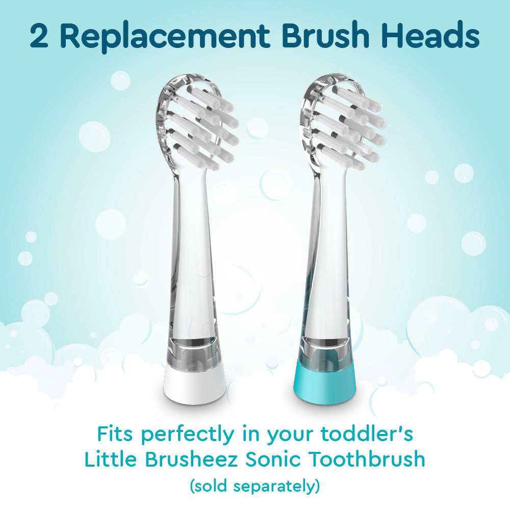 Little Brusheez® Toddlers’ 2-Pack Replacement Brush Heads - Parker the Panda
