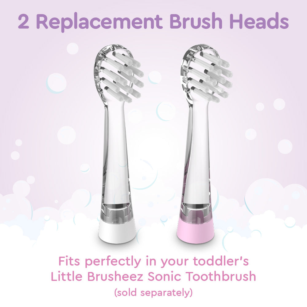 Little Brusheez® Toddlers’ 2-Pack Replacement Brush Heads - Lucky the Unicorn