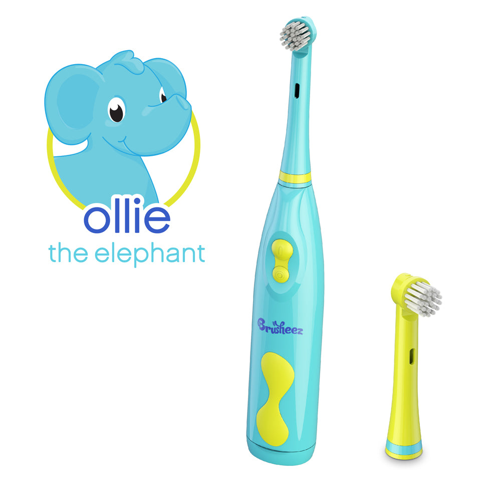 Replacement Brush Heads 2 Pack - Ollie the Elephant | Brusheez®