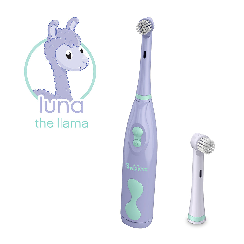 Replacement Brush Heads 2 Pack -  Luna the Llama | Brusheez®